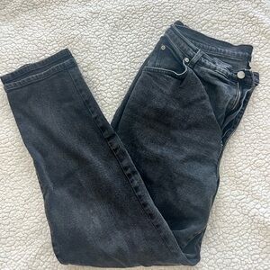 Just My Size Women's Straight Leg Jeans in Black